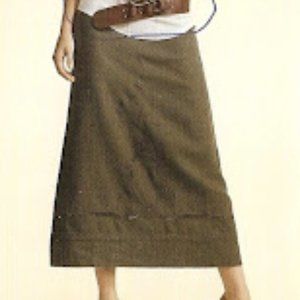 CAbi Wedding skirt - Style 463 - in Coconut Husk Brown, size 10